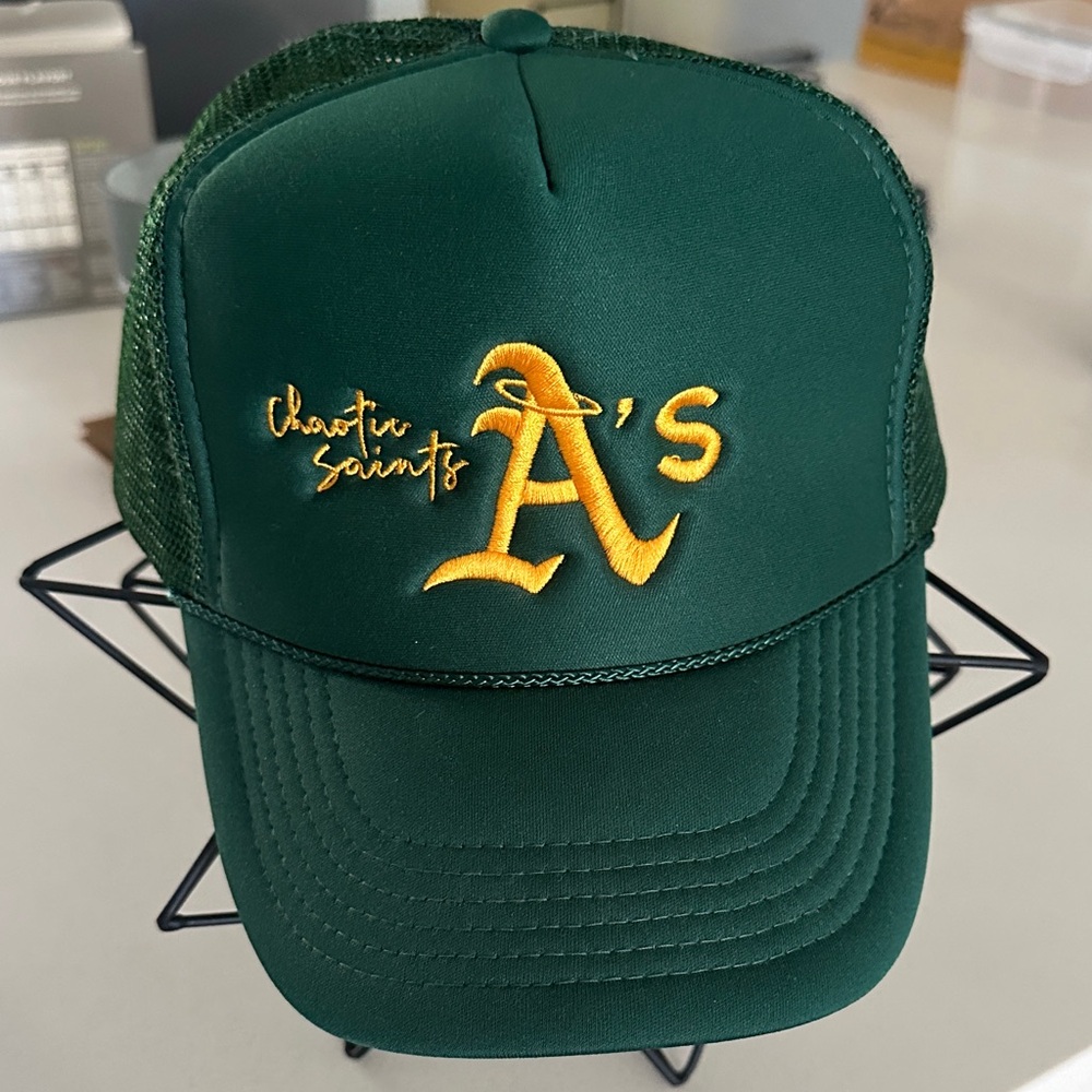 Chaotic Saints Oakland A’s Trucker Cap